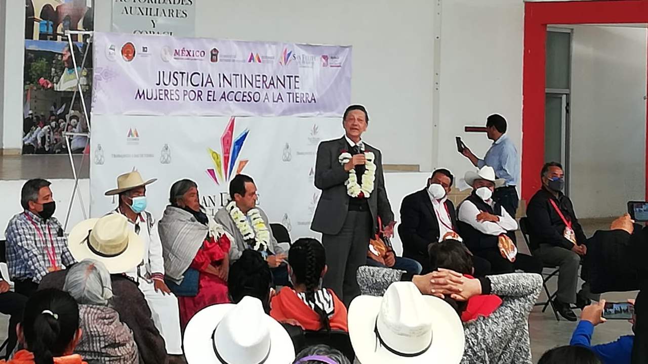 Justicia agraria al campo mexiquense; Desahogan juicios sucesorios, dentro del proyecto “Mujeres por el acceso a la tierra”.
