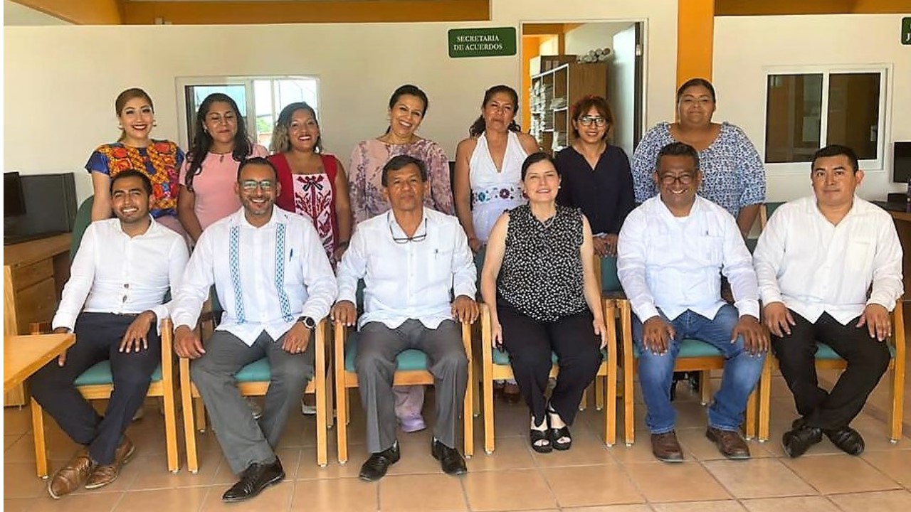 Inicio de funciones del Tribunal Unitario Agrario Distrito 54,  con sede en Puerto Escondido, Municipio de San Pedro Mixtepec, en el Distrito de Juquila, Oaxaca.